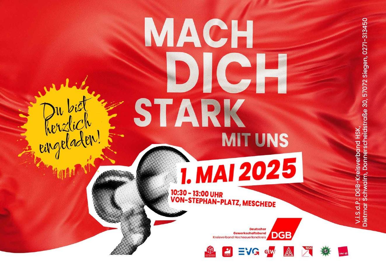 Postkarte 1. Mai