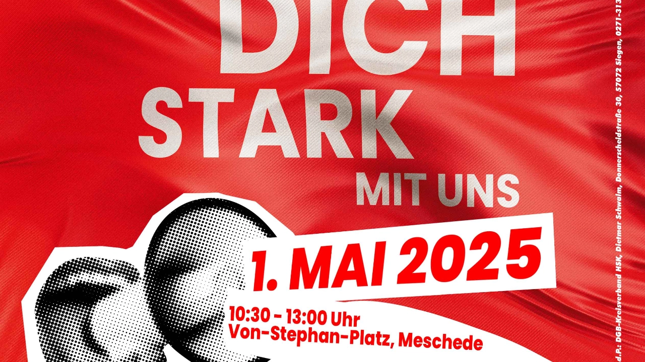 Plakat A4 1.Mai