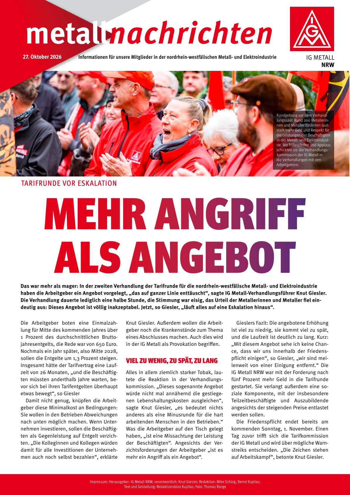 Metallnachrichten 